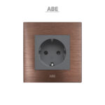 Ổ cắm chuẩn Châu Âu Titanium