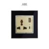 Ổ cắm đa năng kèm USB Mirror