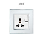 Ổ cắm 3 chấu Mirror