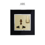 Ổ cắm 3 chấu Mirror