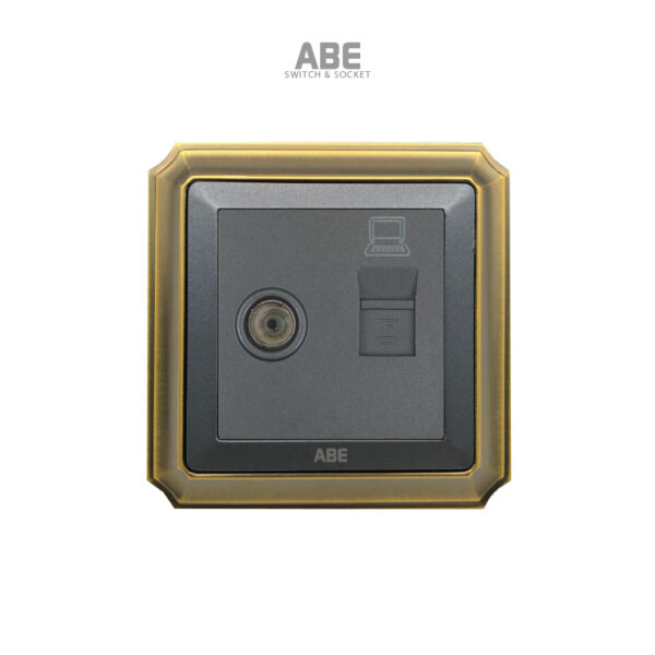 Ổ-cắm-TV-Mạng-Bronze