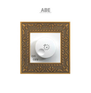 Dimmer đèn Lace hạt trắng hợp kim kẽm ABE