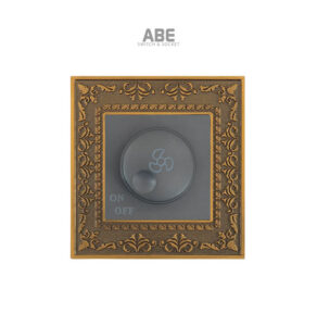 Dimmer quạt Lace hạt xám hợp kim kẽm ABE