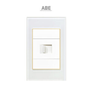 Ổ cắm mạng kính Crystal