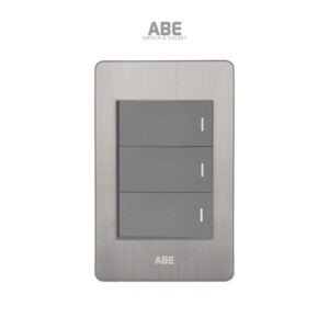 Công tắc ba Satin B chữ nhật ABE (B1-31C)