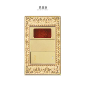 Công tắc bình nóng lạnh Lace vàng