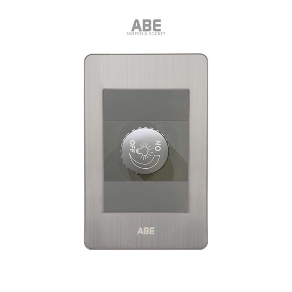 Dimmer đèn Satin B bạc hạt xám ABE