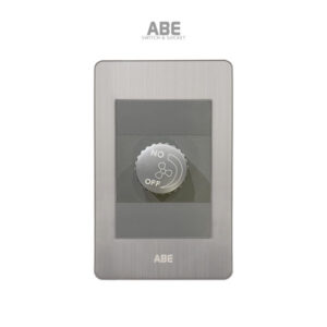 Dimmer quạt Satin B bạc hạt xám ABE