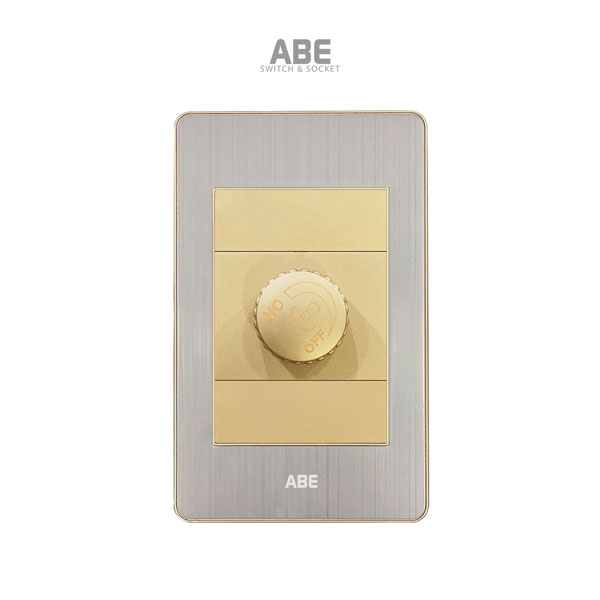 Dimmer quạt Satin B vàng hạt vàng ABE