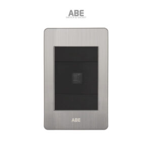 Ổ Cắm Mạng Satin B RJ45 Chữ Nhật ABE (B1-M)