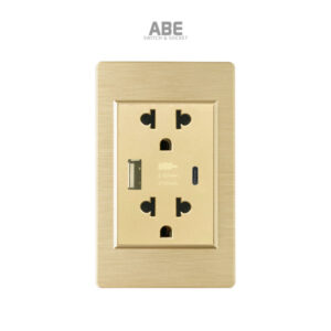 Ổ cắm USB Type C Nhựa xước