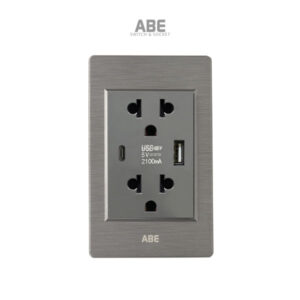 Ổ cắm USB Type C Nhựa xước