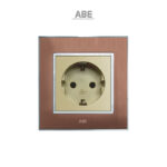 Ổ cắm Châu Âu Satin