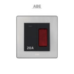 Công tắc 20A Đèn báo Satin S