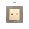 Ổ cắm TV - Mạng Satin S