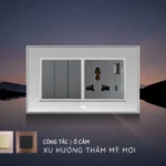 Read more about the article 6 Xu Hướng Công Tắc Ổ Cắm Cao Cấp 2025 – Nâng Tầm Không Gian Sống