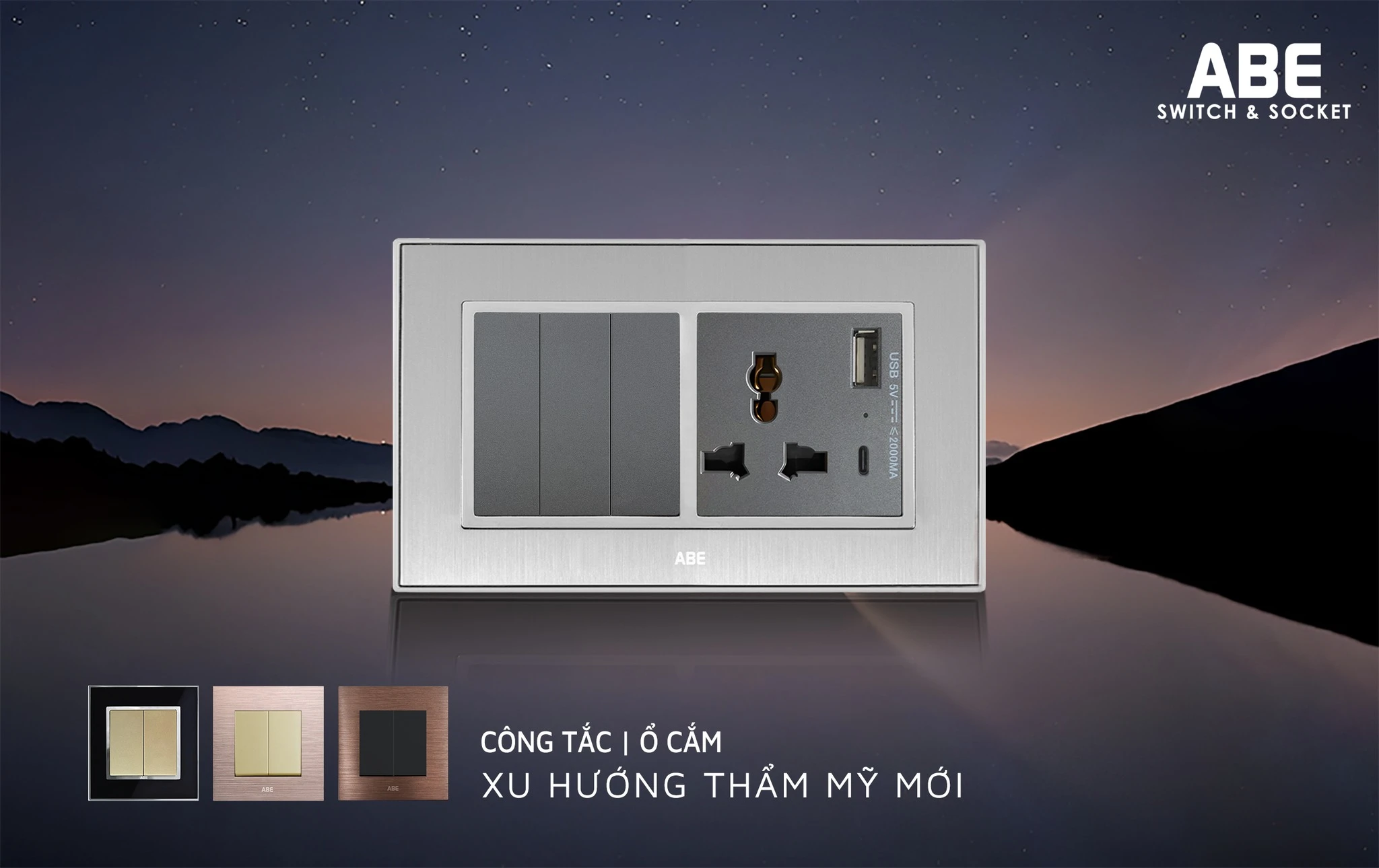 You are currently viewing 6 Xu Hướng Công Tắc Ổ Cắm Cao Cấp 2025 – Nâng Tầm Không Gian Sống