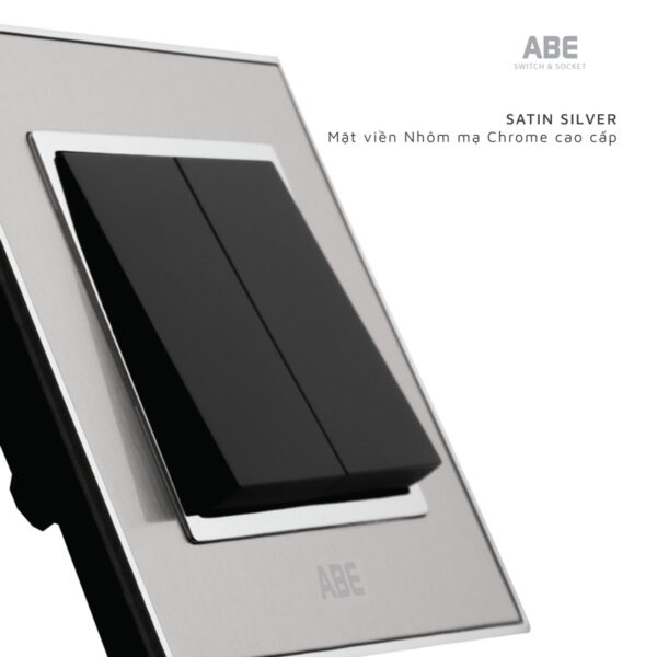 Ảnh bìa mẫu Satin bạc hạt đen 1