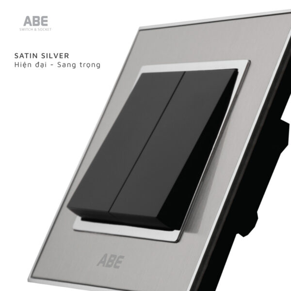 Ảnh bìa mẫu Satin bạc hạt đen 3