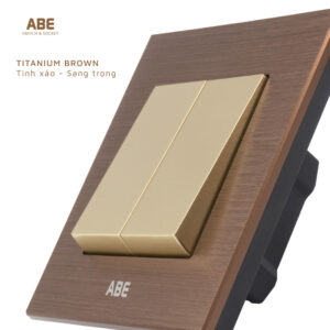 Ảnh bìa mẫu Titan nâu hạt vàng 3