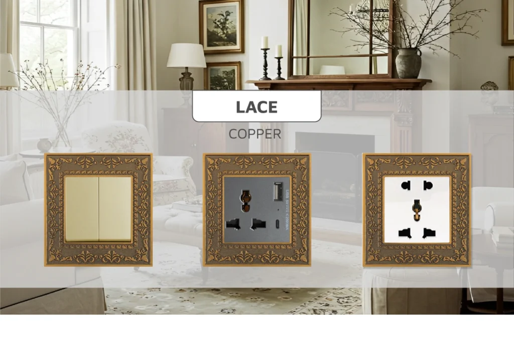 Lace cover trang chủ