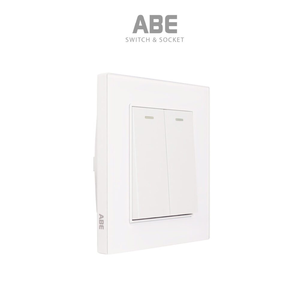 Công tắc - ổ cắm Crystal S White