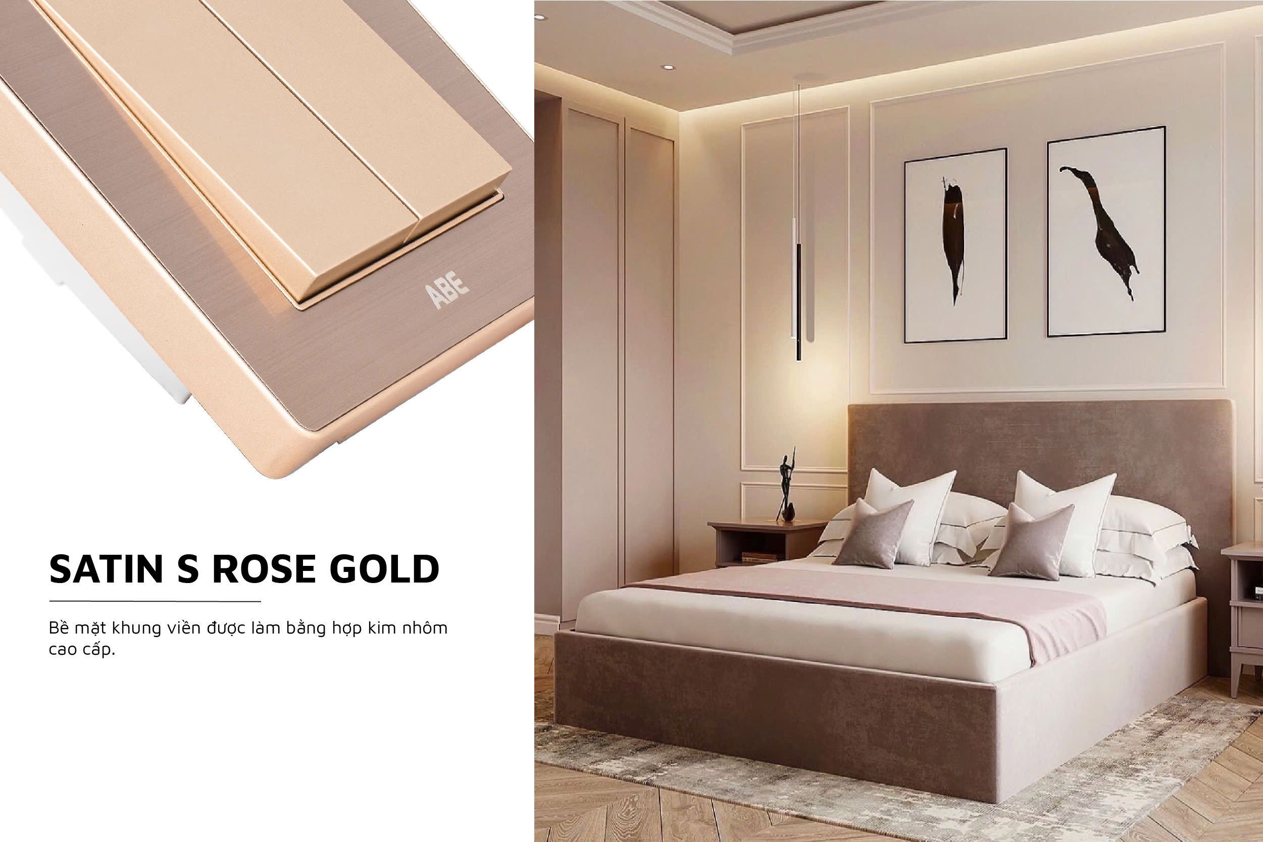 Ảnh bìa Satin S Rose Gold