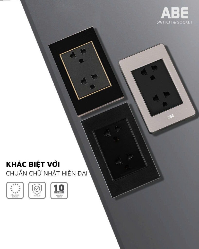 Khác biệt với chuẩn chữ nhật hiện đại