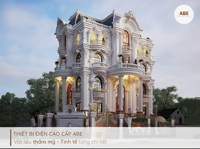 Công trình biệt thự tân cổ điển