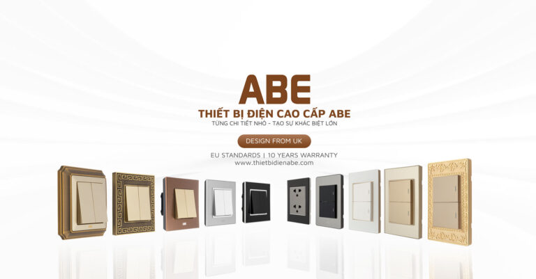 Ảnh bìa Trang sản phẩm công tắc ổ cắm điện ABE
