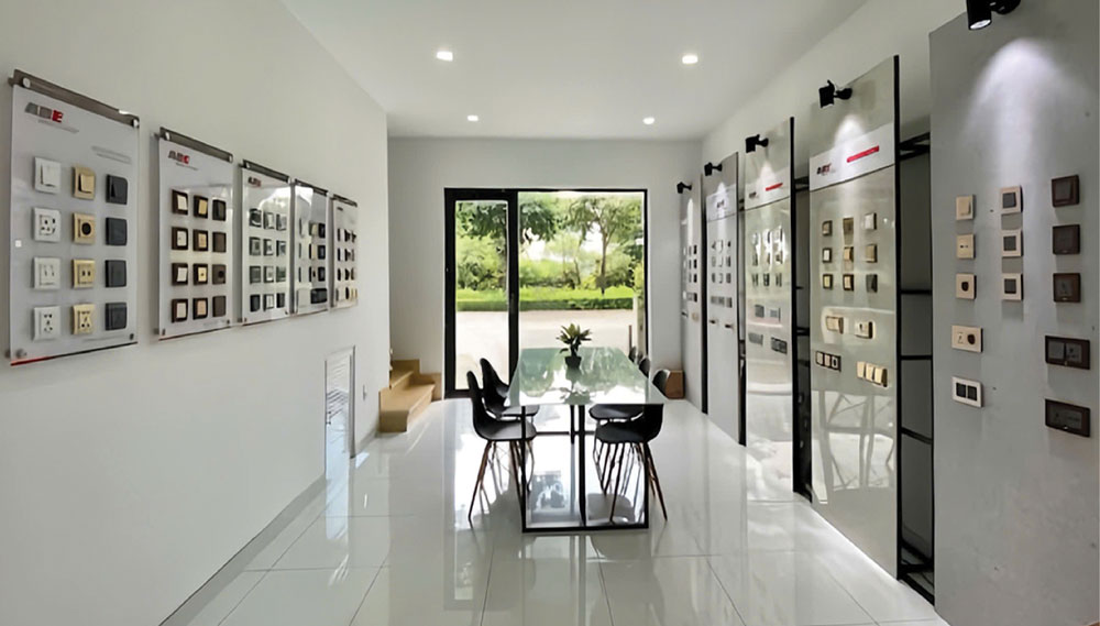 Showroom đại diện Thiết bị điện cao cấp ABE